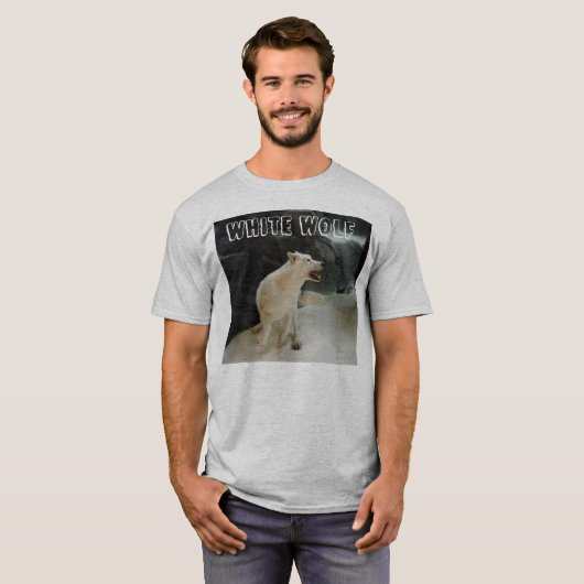 White Wolf T-shirt (Voorkant volledig)