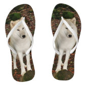 White Wolf Teenslippers (Voetbed)