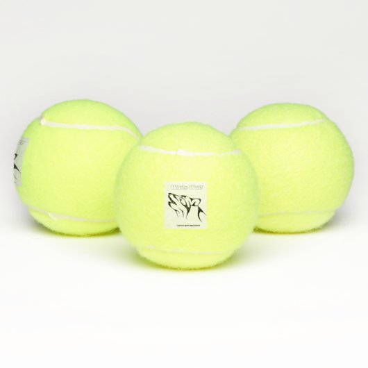 White Wolf Tennisballen (Multi)