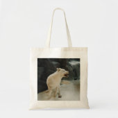White Wolf Tote Bag (Voorkant)