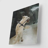 White Wolf Vierkante Klok (Hoek)
