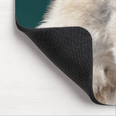 White Wolf Wildlife Art Mousepad Muismat (Hoek)