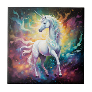 White Wonder: de witte spectrale eenhoorn, Tegeltje