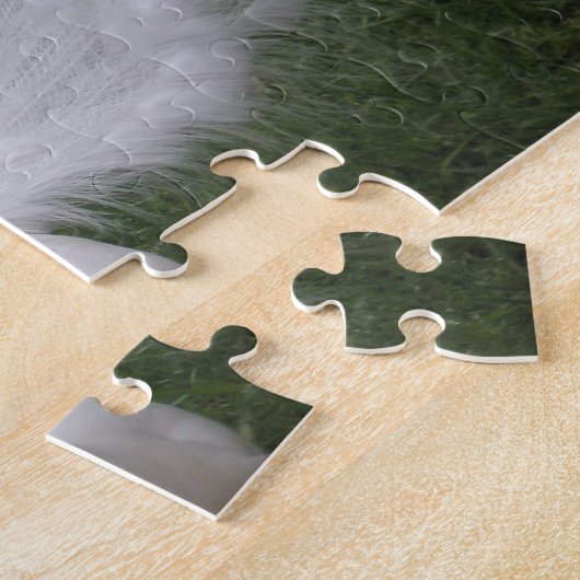 White Wonder Puzzle Legpuzzel (Zijkant)