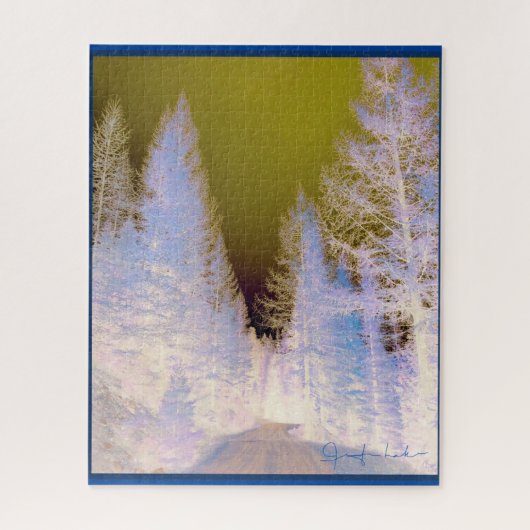 White Wonderland Legpuzzel (Verticaal)