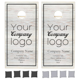 White Wood Black Script Uw Logo hier