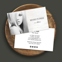 White Wood Salon Fotografie Fotokaart