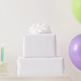White Wrapping Paper Cadeaupapier