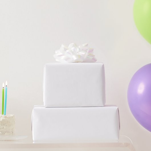 White Wrapping Paper Cadeaupapier (Feestgeschenken)
