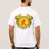 White Wushu Class Tshirt (Achterkant)