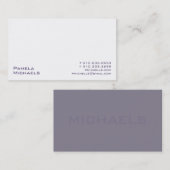 White XV Visitekaartje (Voorkant / Achterkant)