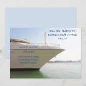 White Yacht & Ocean Retirement Boat Kaart (Voorkant / Achterkant)