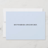 White Yacht on Ocean 60e verjaardag Kaart (Achterkant)