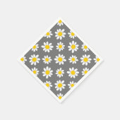 White Yellow Daisies Servet (Hoek)