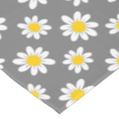 White Yellow Daisies Tafelkleed (Gekanteld)
