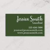 White Yellow Daisy Flower Daisies Natuur Foto Visitekaartje (Achterkant)