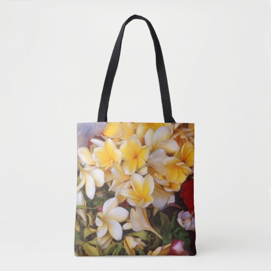 White Yellow Floral Tas (Voorkant)