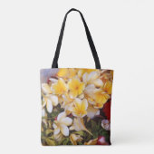 White Yellow Floral Tas (Achterkant)