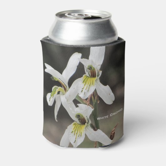White Yellow Orchid Water Cooler (Blikje Achterkant)