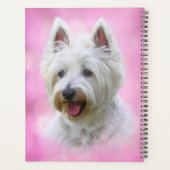 White Yorkie Planner (Achterkant)