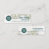 White Zenfasi Small Visitekaartje (Voorkant / Achterkant)