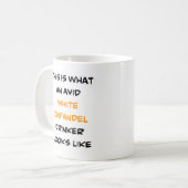 white zinfandel drinker , avid koffiemok (Voorkant links)