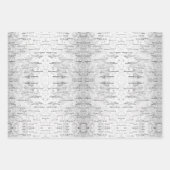 White, zoals in Birch Bark Foto Inpakpapier Vel (Voorkant 2)