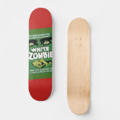White Zombie Classic Horror Movie Skateboard Deck (Voorkant)