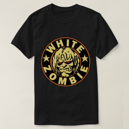 White Zombie Colorized Classic T-Shirt (Design voorkant)