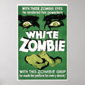 White Zombie Movie Poster (Voorkant)
