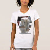 White Zoo Horse T-shirt (Voorkant)