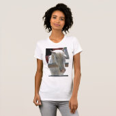 White Zoo Horse T-shirt (Voorkant volledig)