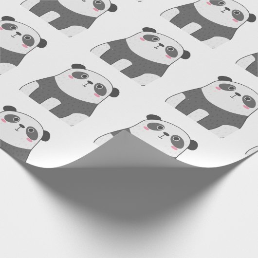 White - zwart beer - Gift Wrap Cadeaupapier (Hoek)