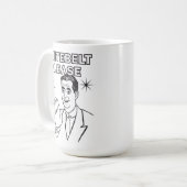 Whitebelt Please koffie mok (Voorkant links)