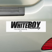WhiteBoy Racing Bumpersticker (Op auto)