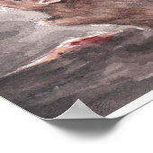 Whitechapel Rat aan de muur Poster (Hoek)