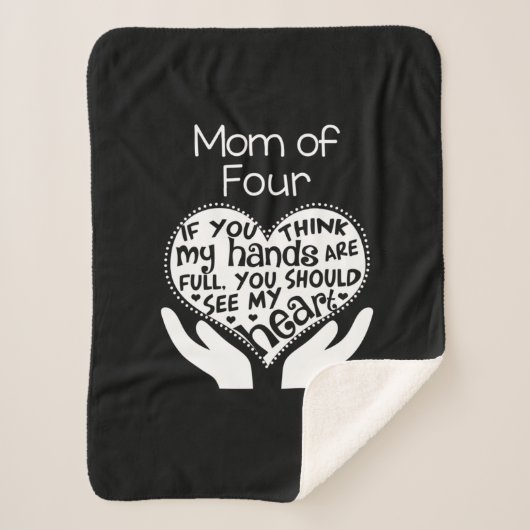 whitedesign sherpa deken (Voorkant)