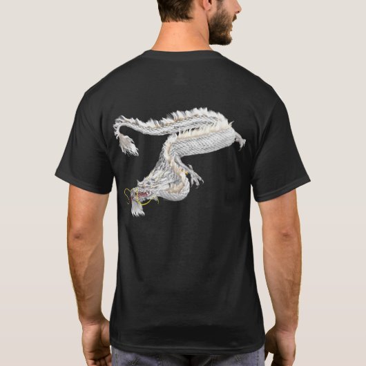 WhiteDragonHead T-shirt (Achterkant)