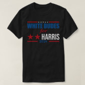 WhiteDudesForKamala 1 T-shirt (Design voorkant)