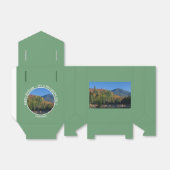 Whiteface Mountain, Adirondack Herfst Feest Items Bedankdoosjes (Uitgevouwen)