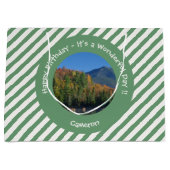 Whiteface Mountain, Adirondack Herfst Feest Items Groot Cadeauzakje (Voorkant)