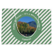 Whiteface Mountain, Adirondack Herfst Feest Items Groot Cadeauzakje (Achterkant)
