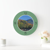Whiteface Mountain, Adirondack Herfst Feest Items Grote Klok (Huis)
