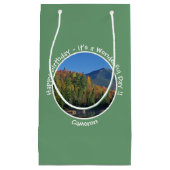 Whiteface Mountain, Adirondack Herfst Feest Items Klein Cadeauzakje (Voorkant)