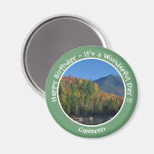 Whiteface Mountain, Adirondack Herfst Feest Items Magneet (Voorkant / Achterkant)
