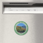 Whiteface Mountain, Adirondack Herfst Feest Items Magneet (Insitu (Vaatwasser))