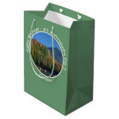 Whiteface Mountain, Adirondack Herfst Feest Items Medium Cadeauzakje (Achterkant Gekanteld)