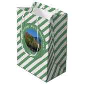 Whiteface Mountain, Adirondack Herfst Feest Items Medium Cadeauzakje (Achterkant Gekanteld)