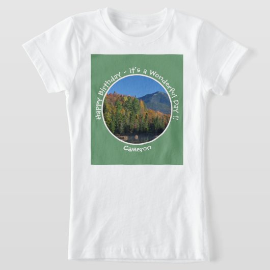 Whiteface Mountain, Adirondack Herfst Feest Items T-shirt (Laagn)