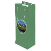 Whiteface Mountain, Adirondack Herfst Feest Items Wijn Cadeautas (Achterkant Gekanteld)